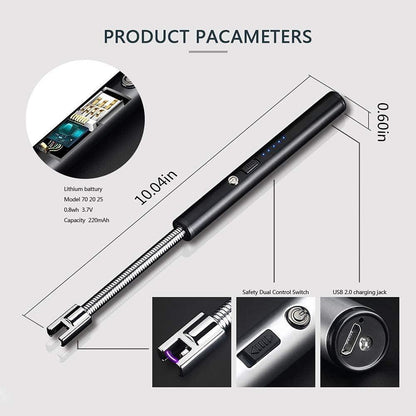 Electric Flameless Fire Candle Lighter