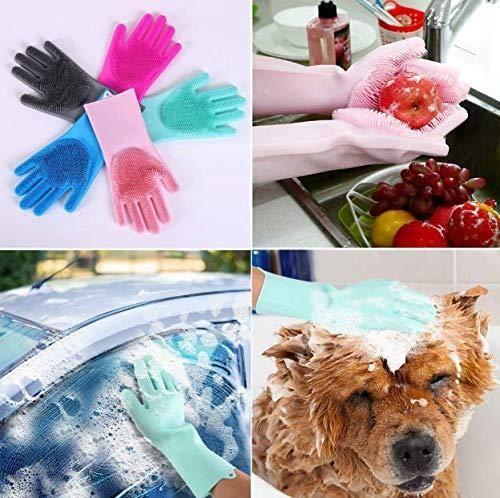 Silicone Cleaning Gloves