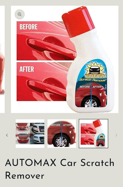 Scratch Remover Liquid for all Vehicals